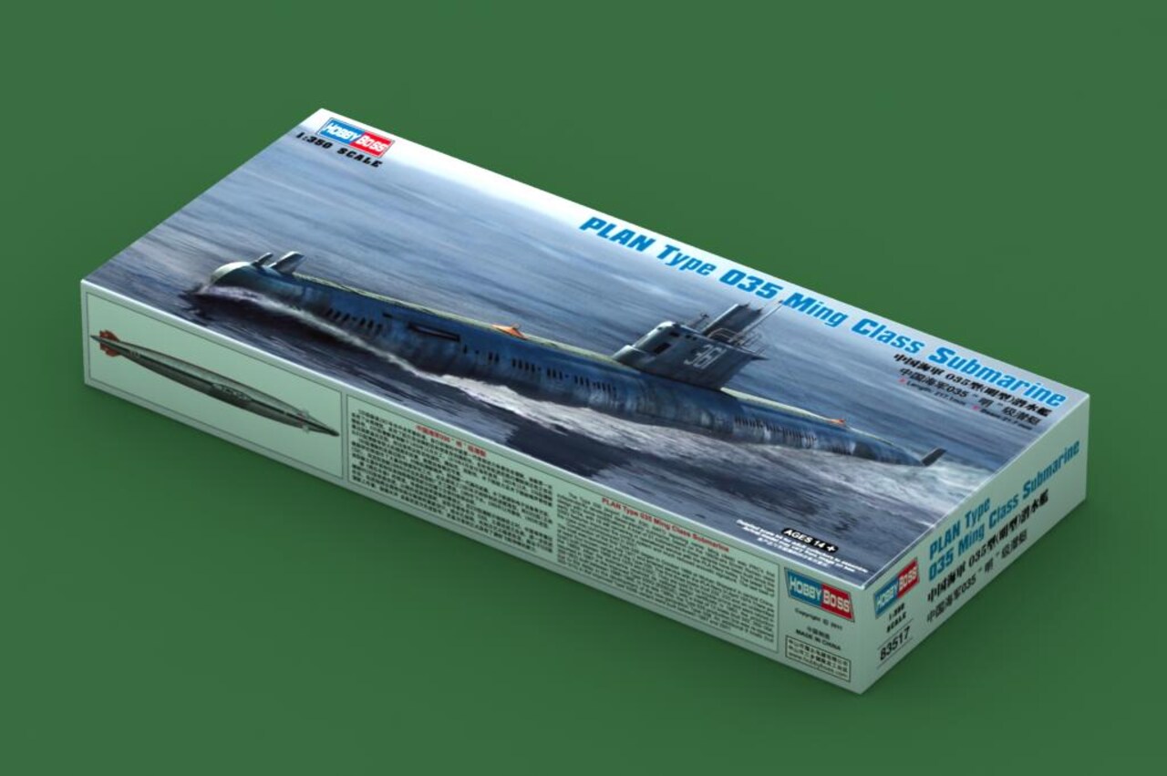 HobbyBoss 1/350 PLA NAVY TYPE 035 MING CLASS Plastic Model